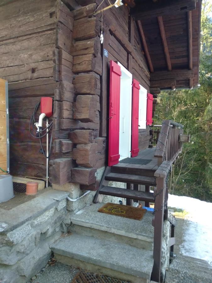Petit Chalet Rustique Et Bucolique Bovernier 외부 사진