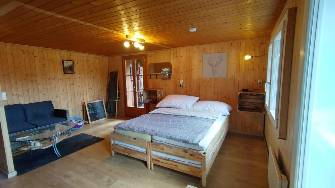 Petit Chalet Rustique Et Bucolique Bovernier 외부 사진