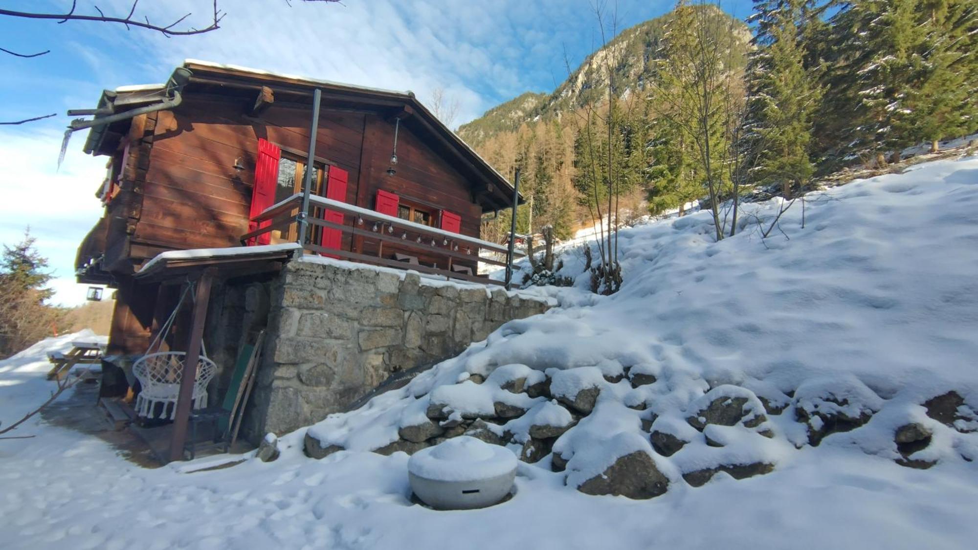 Petit Chalet Rustique Et Bucolique Bovernier 외부 사진